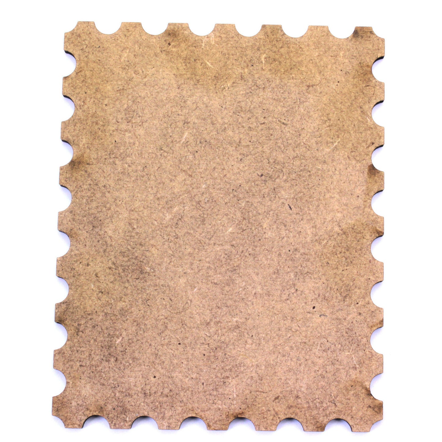 Postage Stamp Craft Shapes, Various Sizes. 2mm MDF Wood. Mixed Media Base Board