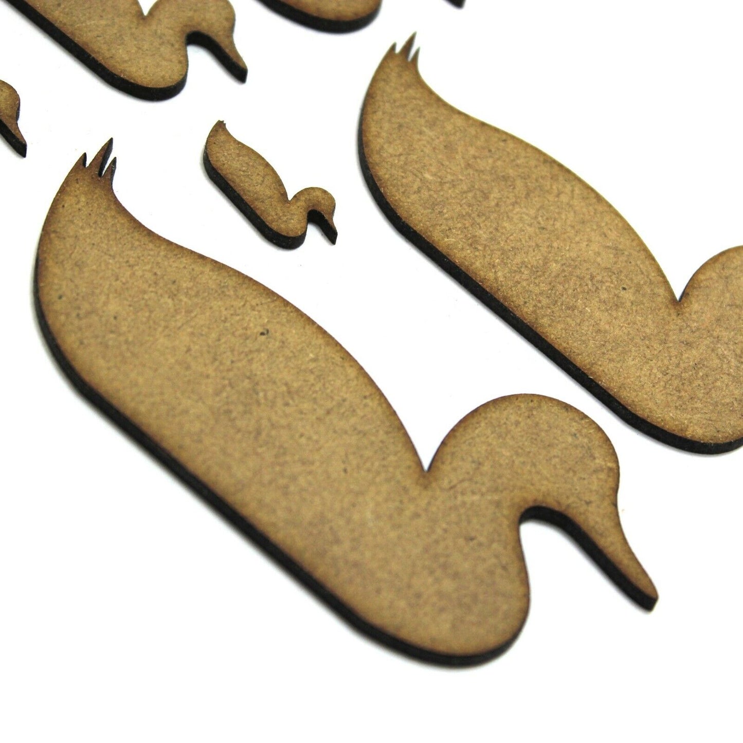 Duck Craft Shape, Various Sizes, 2mm MDF. Birds, Nature, River, Canal, Mallard