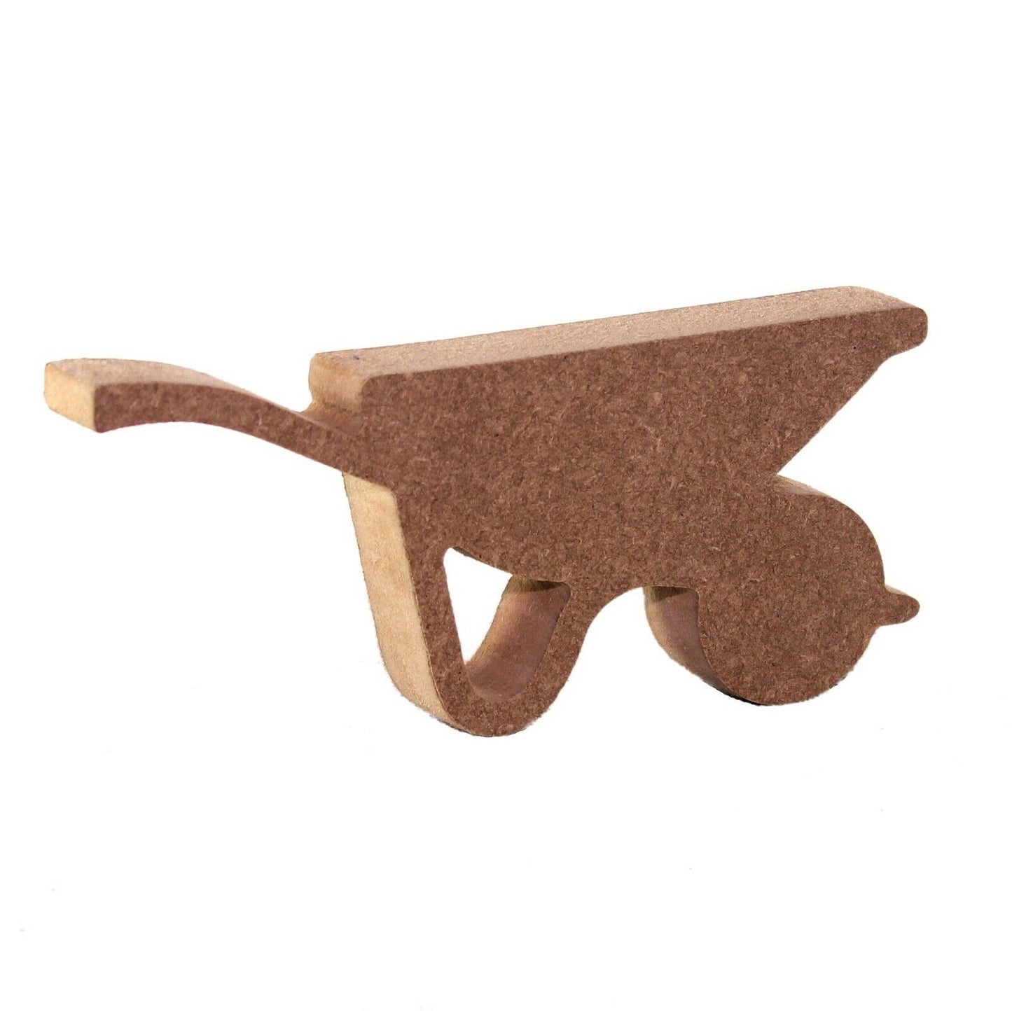 Free Standing 18mm MDF Wheelbarrow Craft Shape Various Sizes. Gardening, Garden