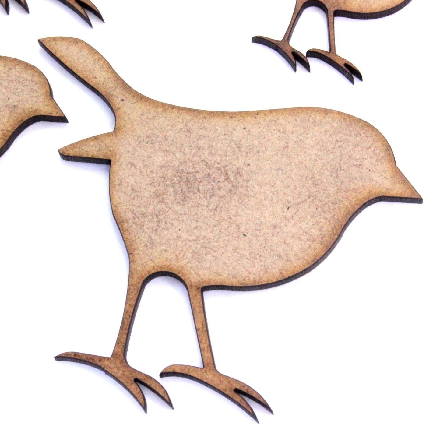 Robin Craft Shape, Various Sizes, 2mm MDF Wood. Christmas, Winter, Bird