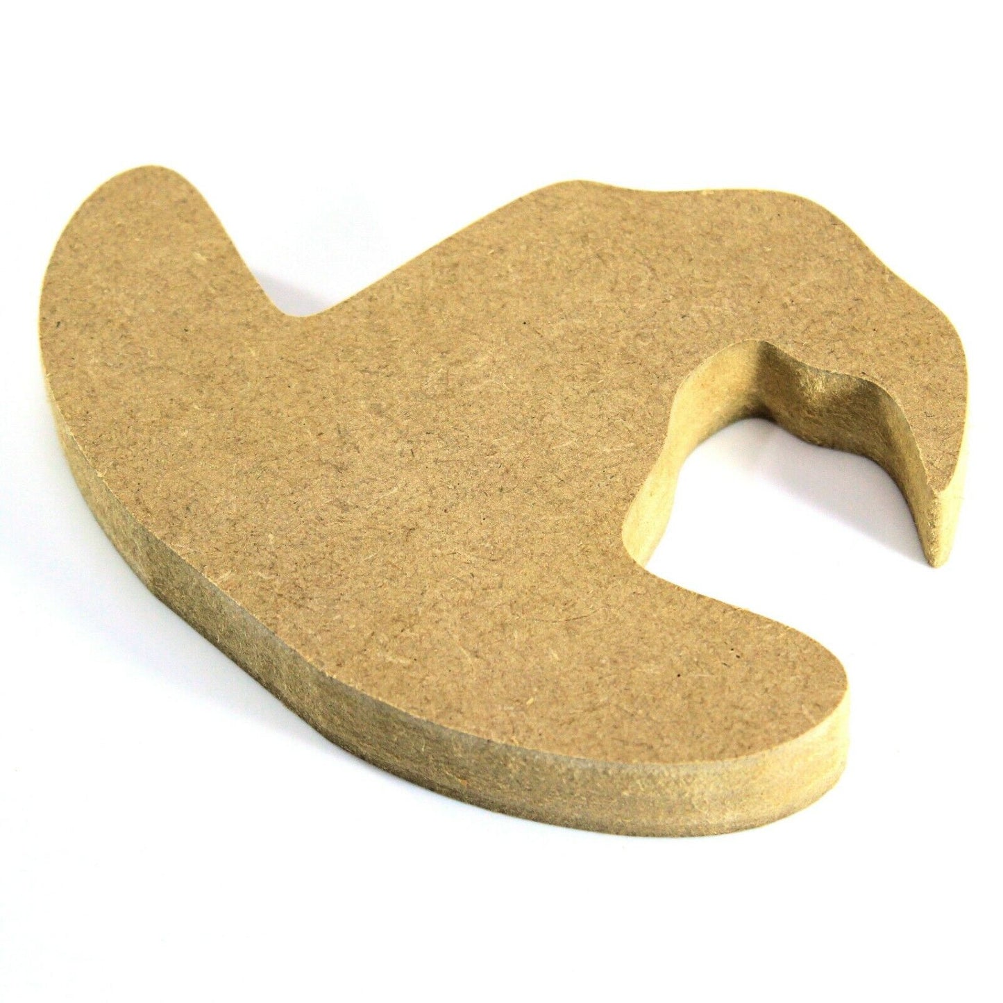 Free Standing 18mm Witch Hat MDF Craft Shape. 10cm to 30cm. Halloween, Spooky