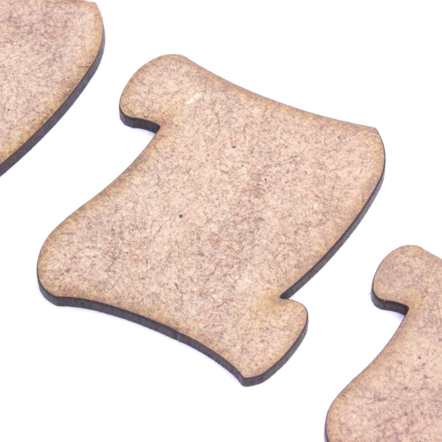 Scroll Craft Shape, Various Sizes, 2mm MDF. Pirate, Graduation