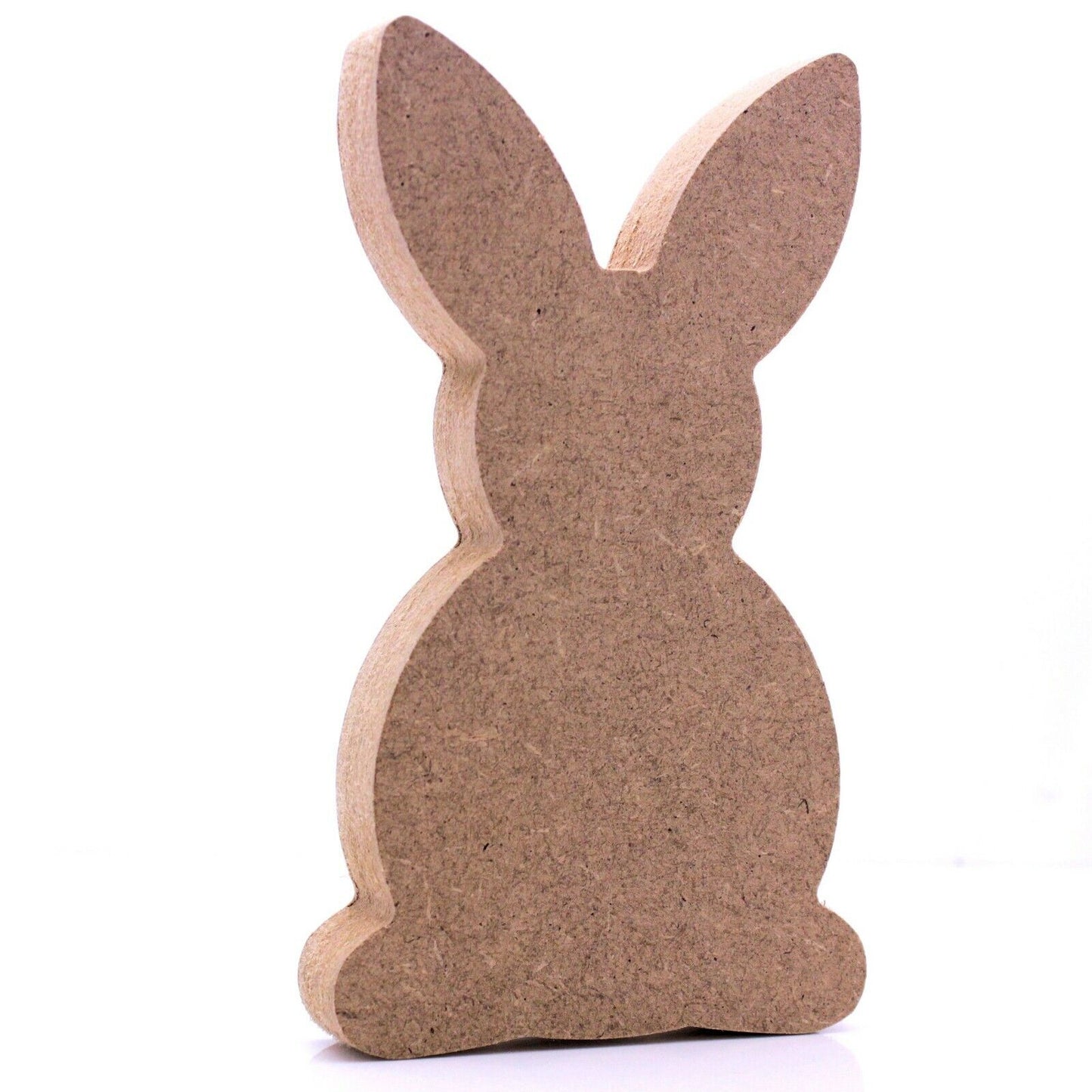 Free Standing 18mm MDF Easter Bunny Egg Holder Shape. Kinder Egg, Creme Egg.