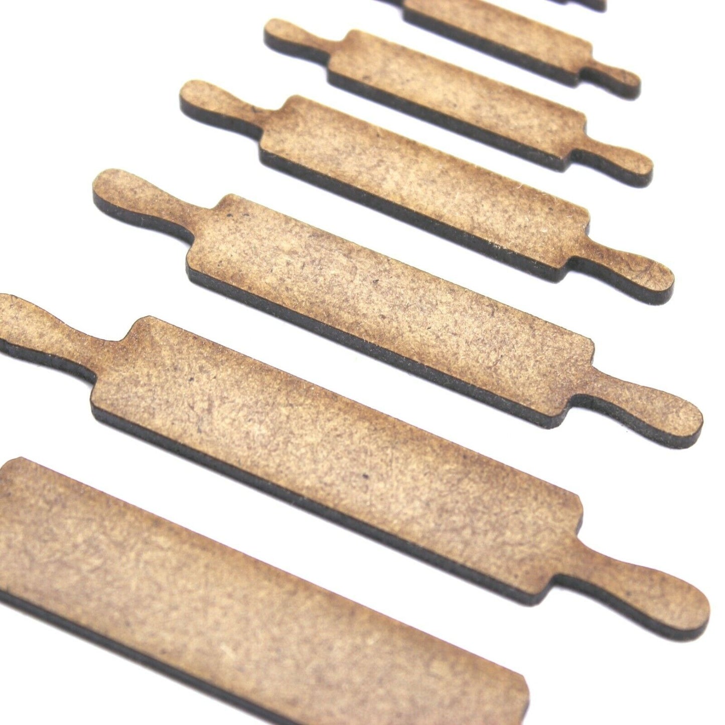 Rolling Pin Craft Shape, Various Sizes, 2mm MDF Wood. Baking, Baker, Cook
