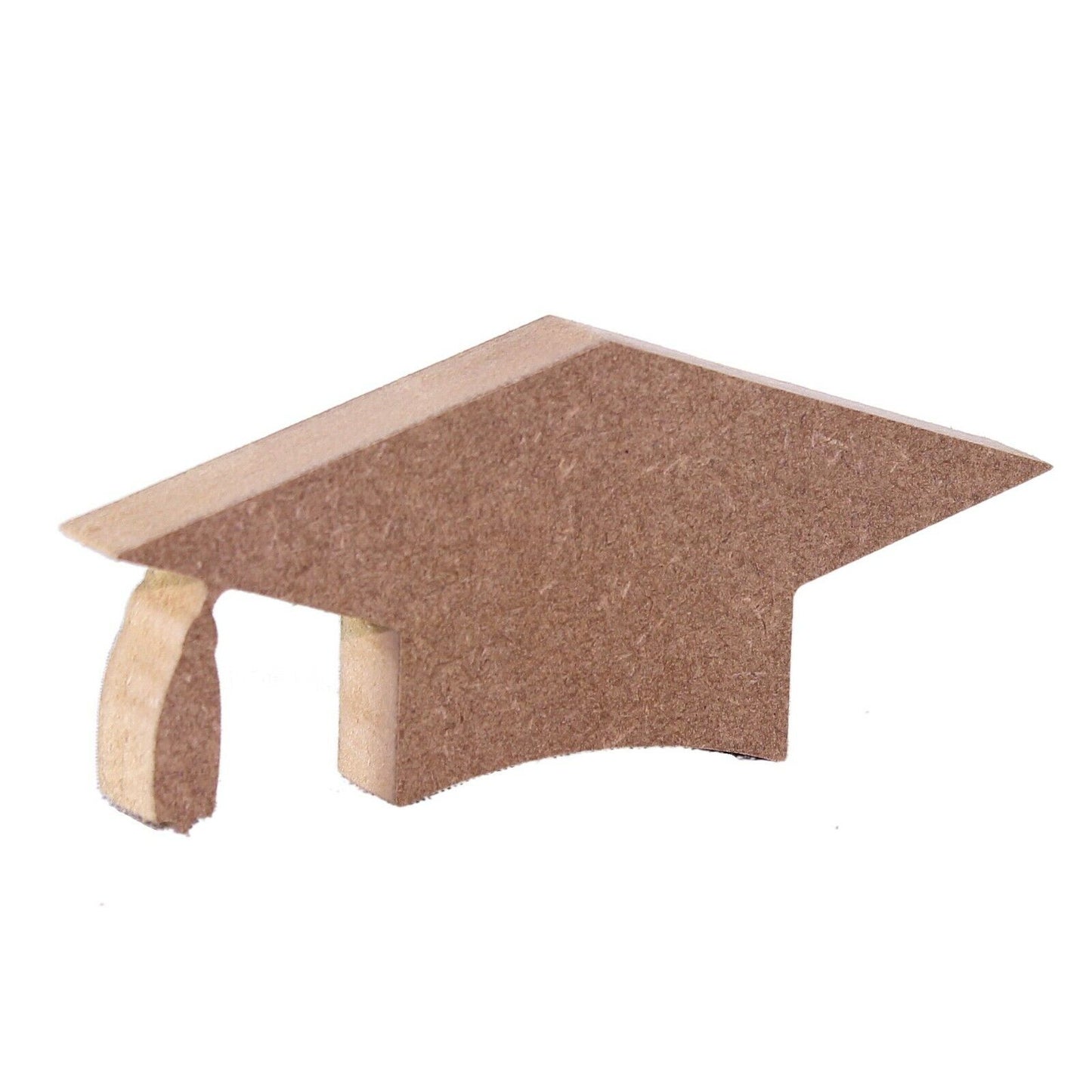Free Standing 18mm MDF Graduation Cap Craft Shape Various Sizes. Mortarboard