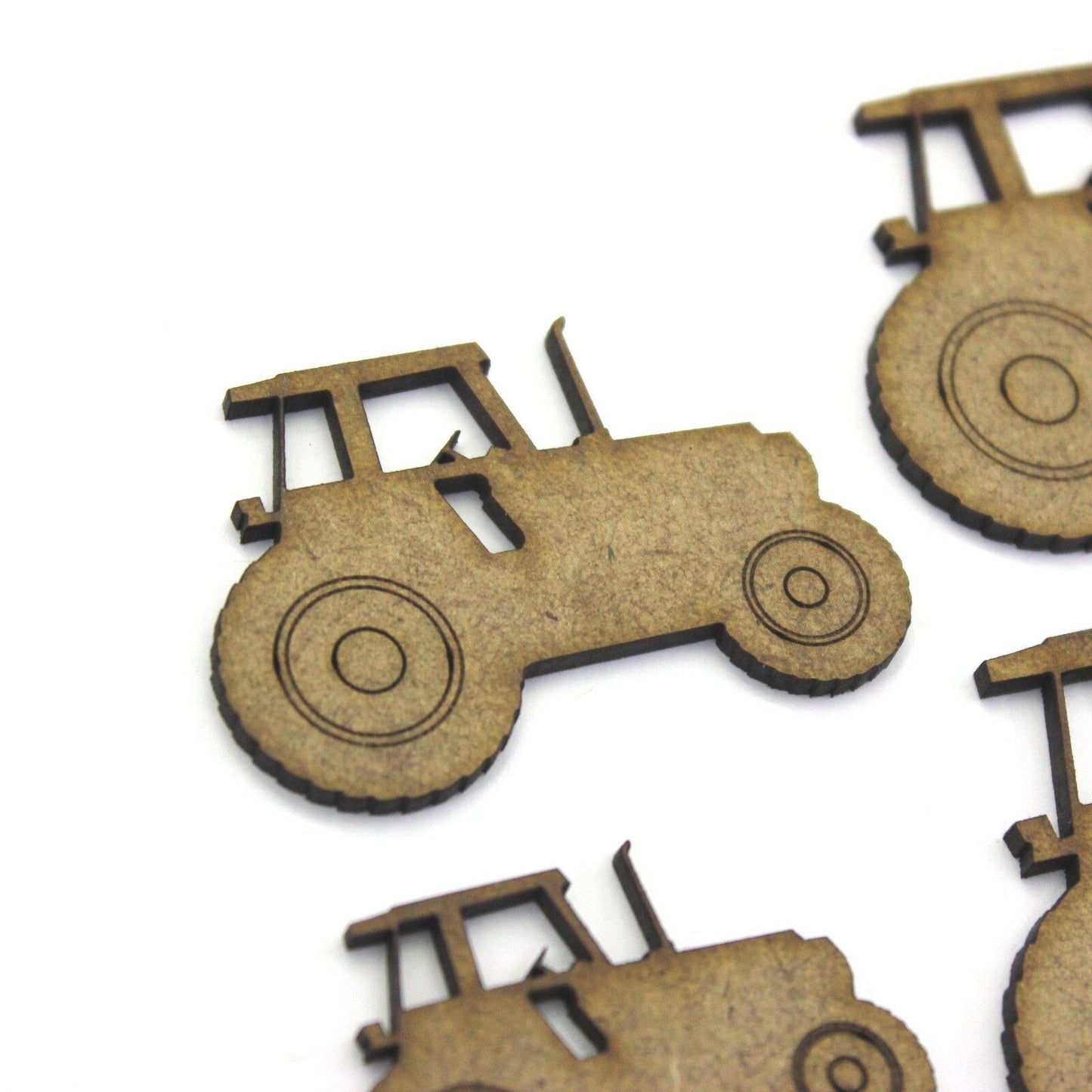 Tractor Craft Shape, Various Sizes, 2mm MDF Wood. Farm Farming Vehicle