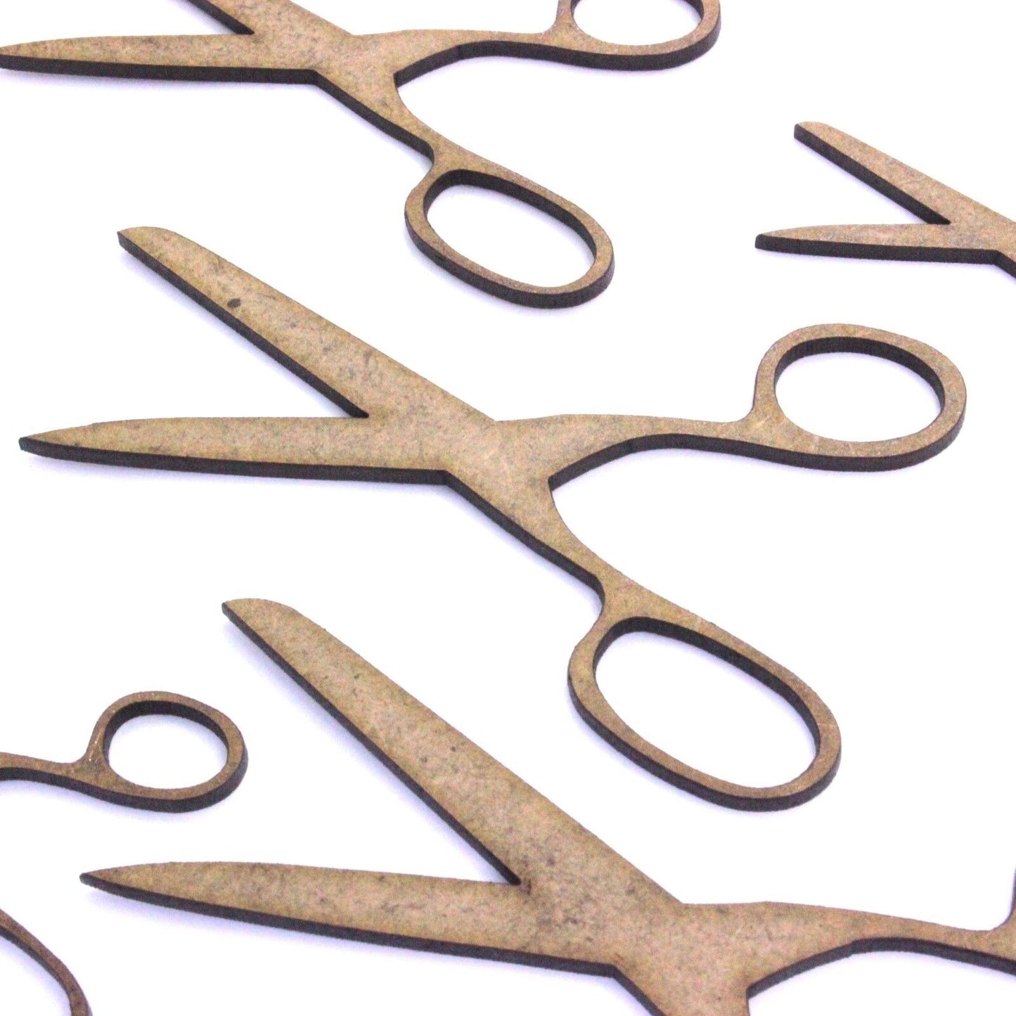 Scissors Craft Shape, Various Sizes, 2mm MDF Wood. Kitchen, Hair, School,scissor