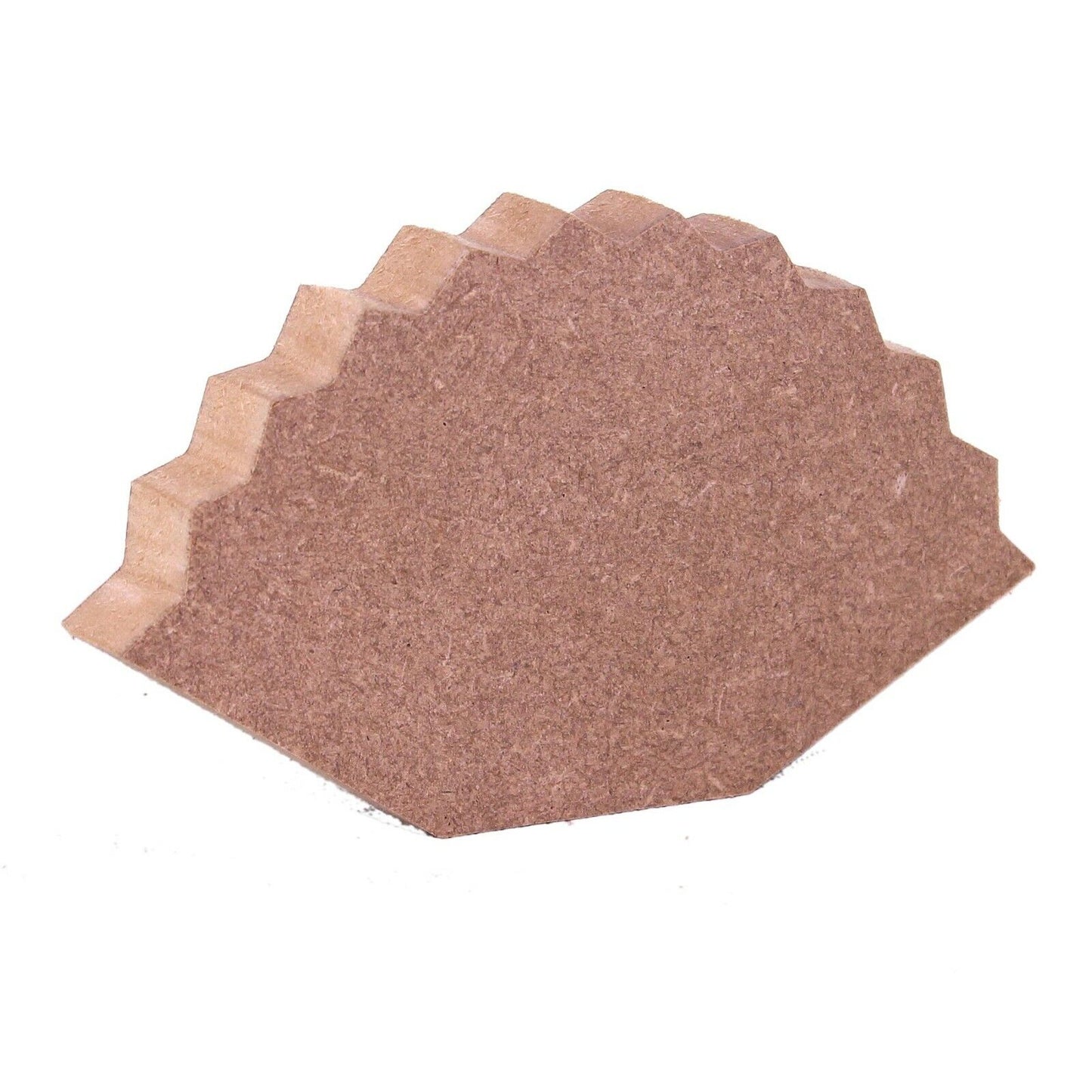 Free Standing 18mm MDF Hand Fan Craft Shape Various Sizes. Japanese, Art Deco