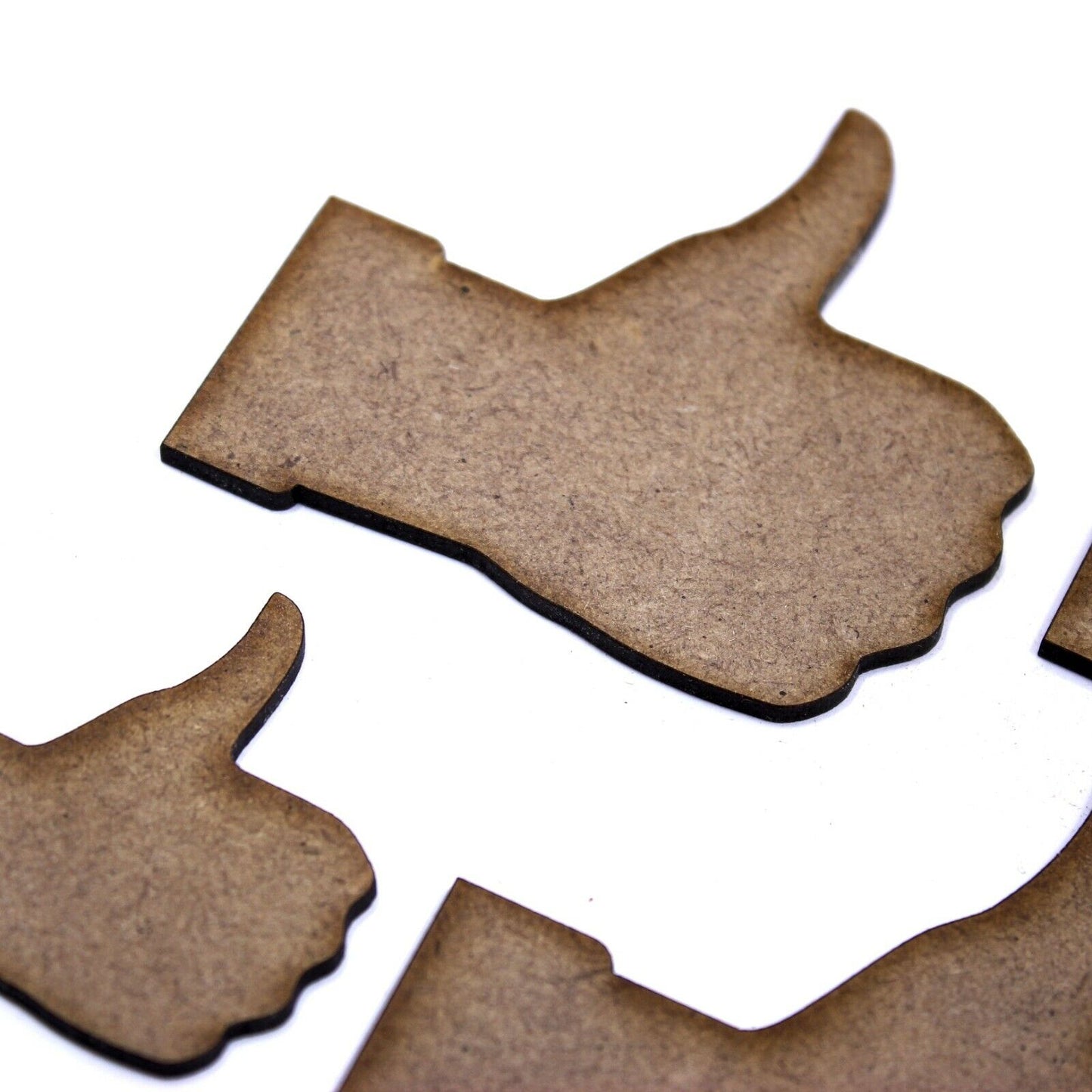Thumbs Up Craft Shape, Various Sizes, 2mm MDF Wood.