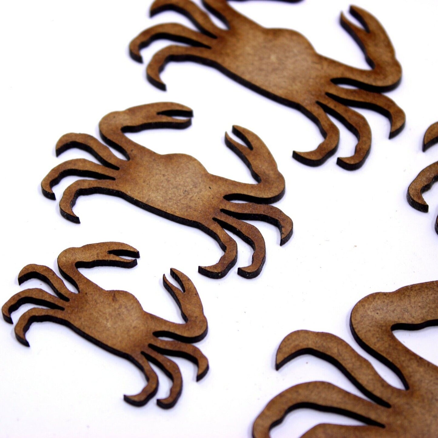 Crab Craft Shape, Various Sizes, 2mm MDF Wood. Seaside, Ocean, Sea, Beach