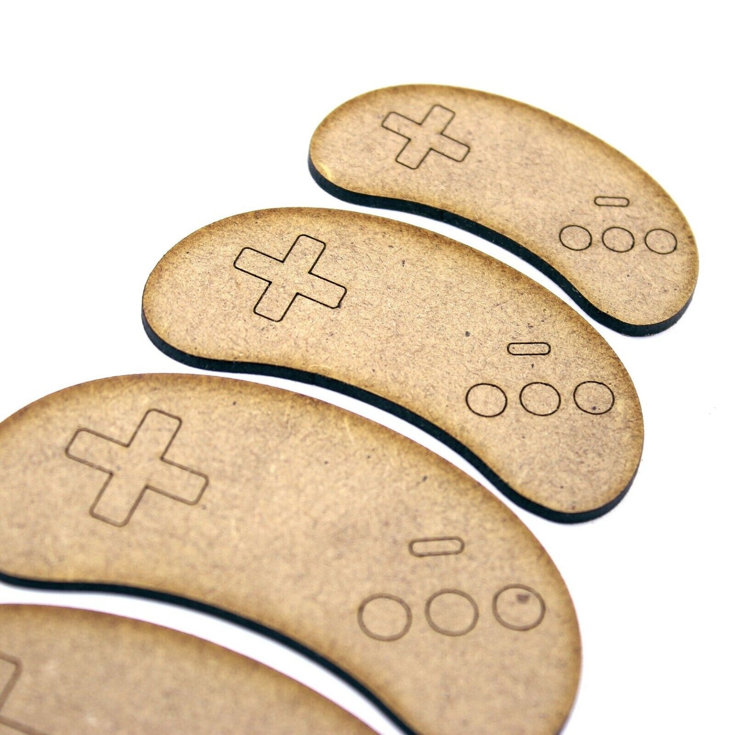 Megadrive Controller Craft Shape, Various Sizes, 2mm MDF Wood. Retro Gaming