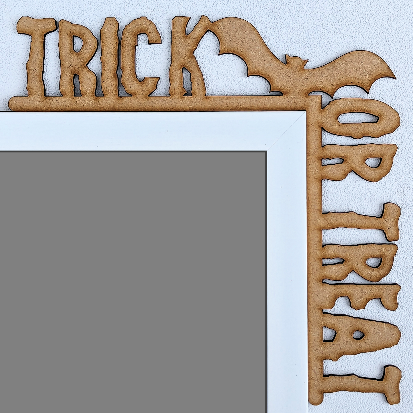 Halloween Door Corner Decorations 3mm MDF. Spooky Decor, Crafts, Trick or Treat