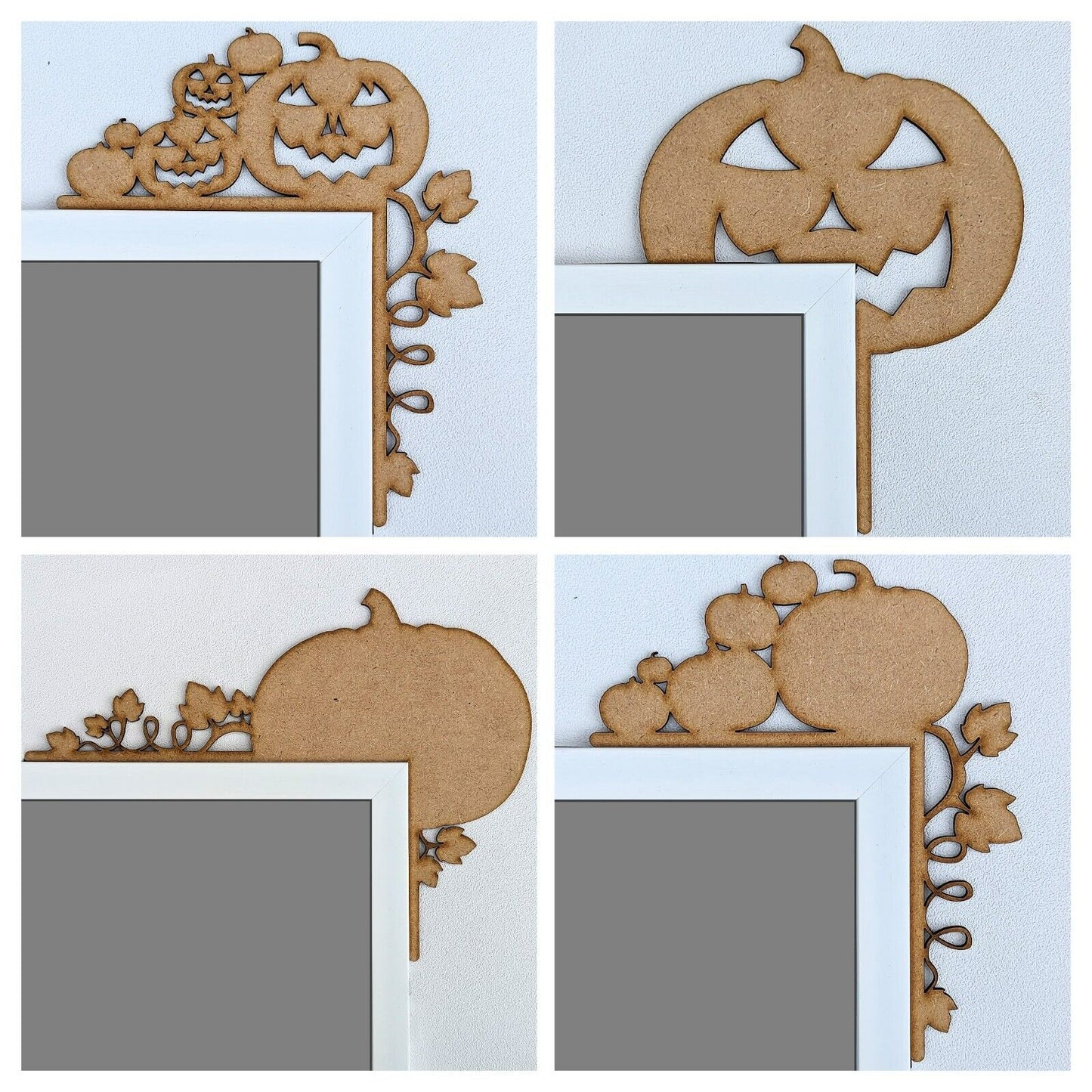 Halloween Door Corner Decorations 3mm MDF. Spooky Decor, Crafts, Trick or Treat
