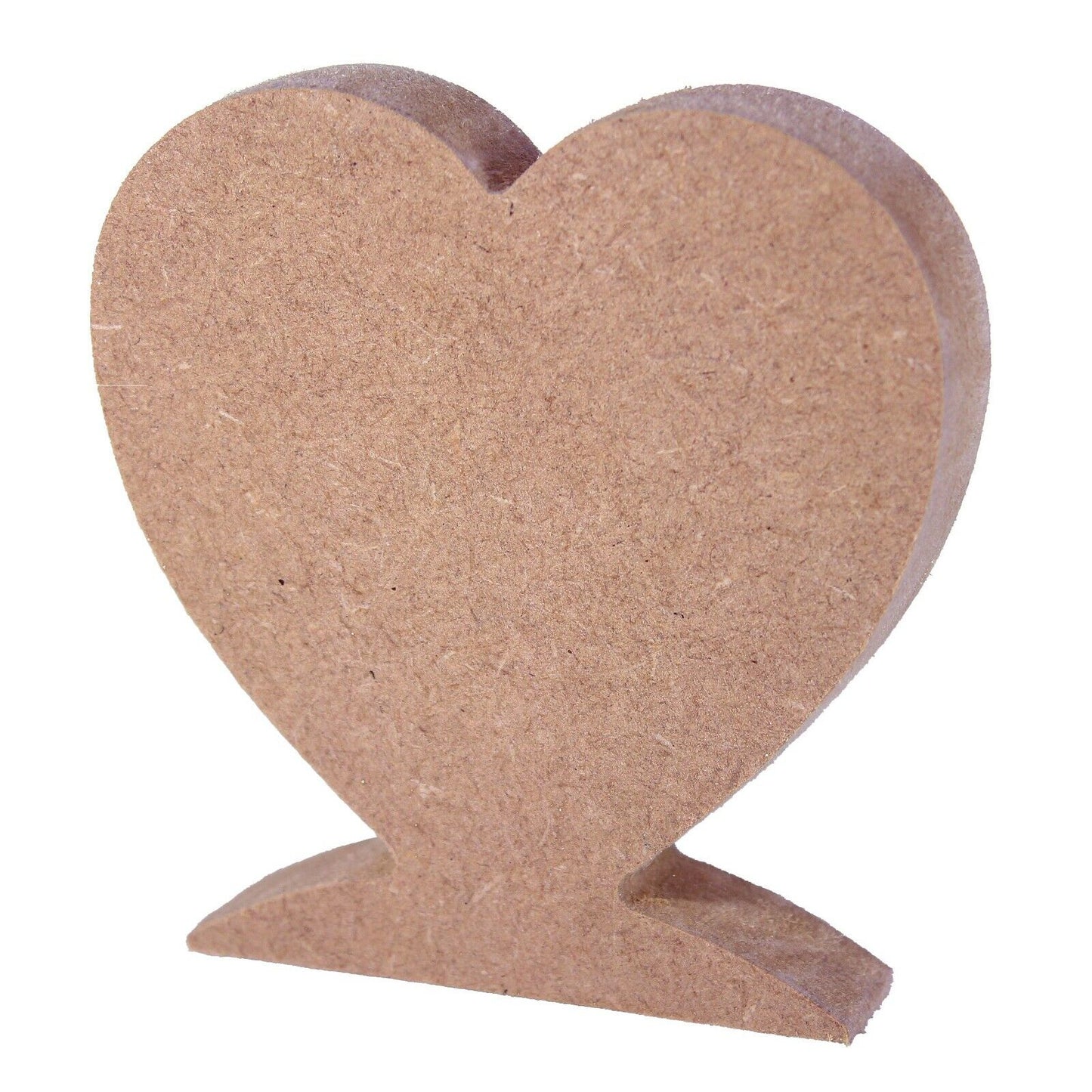 Free Standing 18mm MDF Heart Craft Shape Various Sizes. Wedding, Love, Marriage