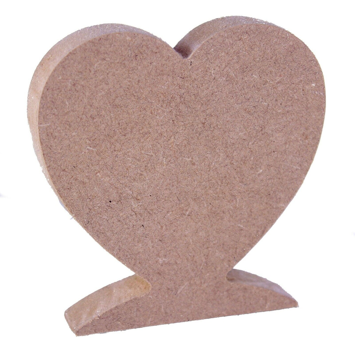 Free Standing 18mm MDF Heart Craft Shape Various Sizes. Wedding, Love, Marriage
