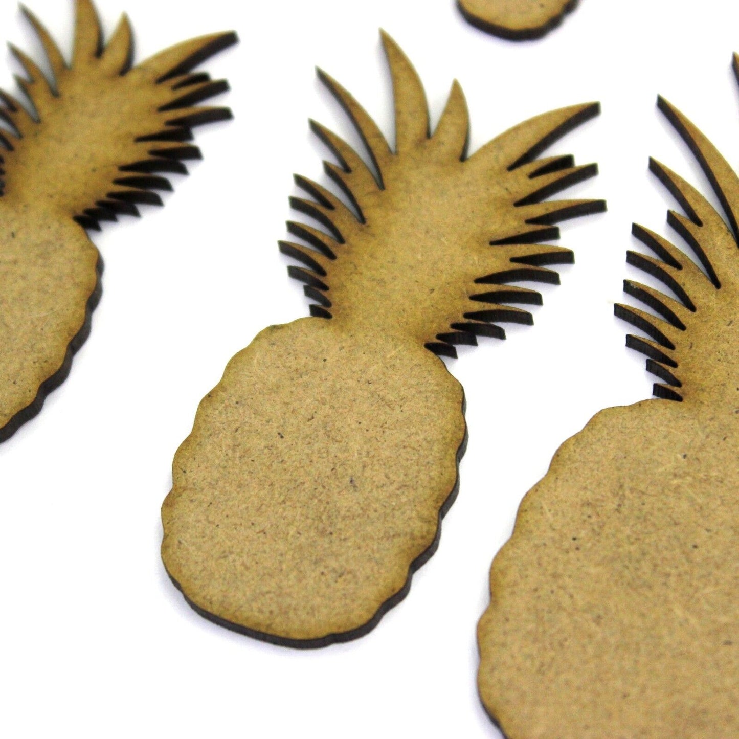 Pineapple Craft Shape, Various Sizes, 2mm MDF Wood. Fruit