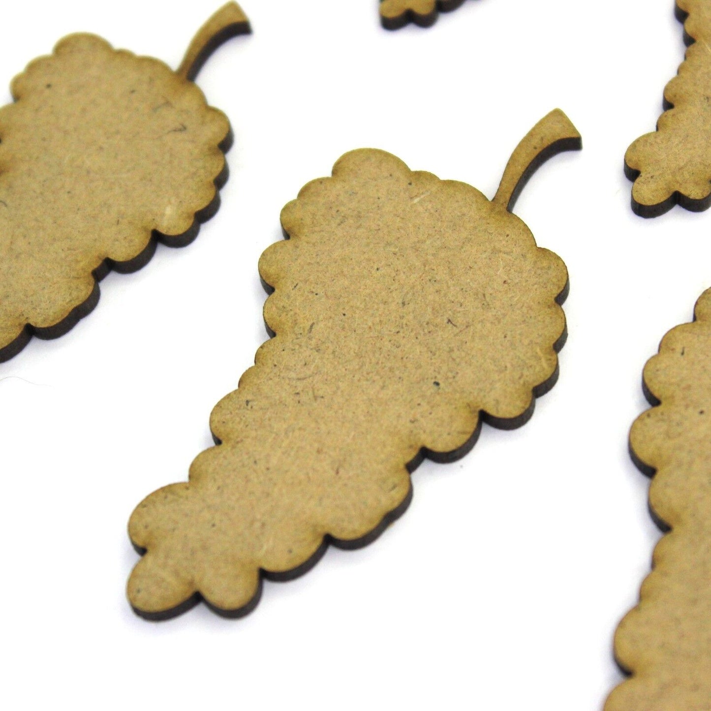 Bunch of Grapes Craft Shape, Various Sizes, 2mm MDF Wood. Fruit, grape
