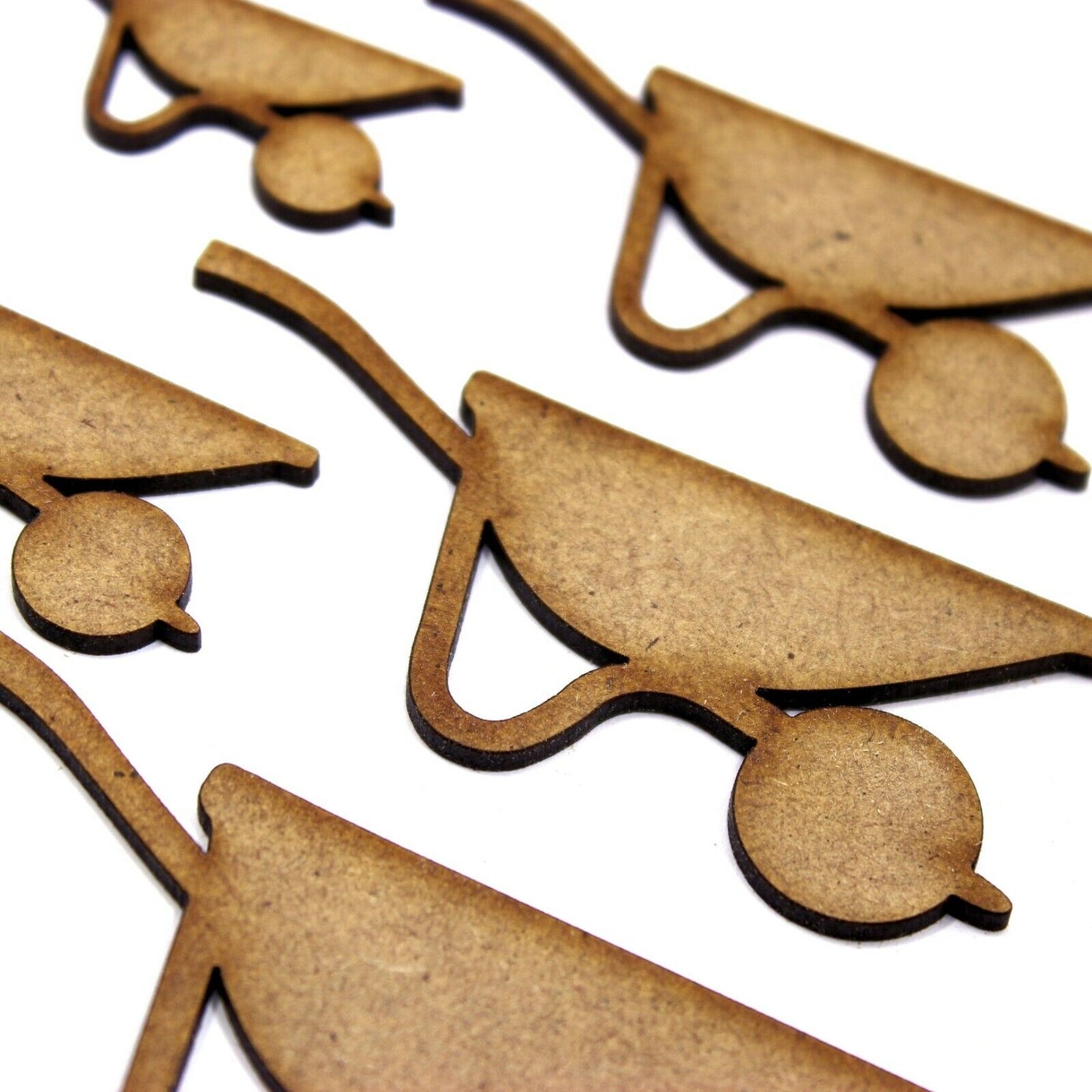 Wheelbarrow Craft Shape, Various Sizes, 2mm MDF Wood. Gardening, Garden, Builder