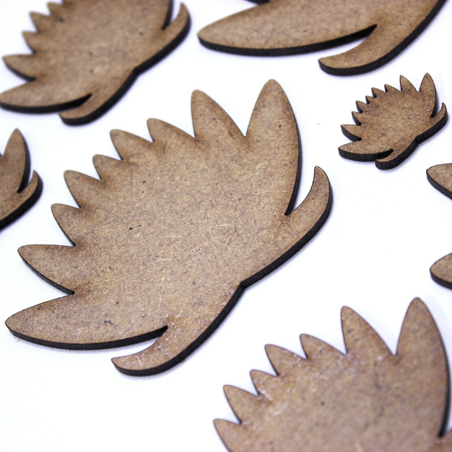 Lotus Flower Craft Shape, Various Sizes, 2mm MDF Wood.