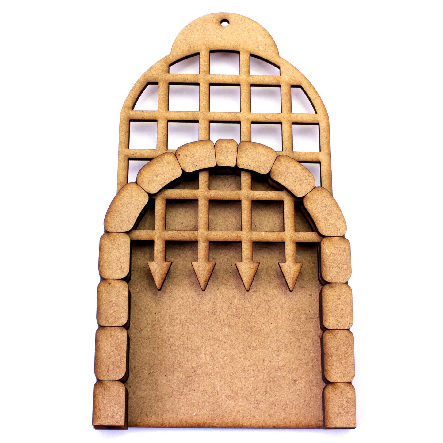 Castle Gate Kit With Sliding Portcullis Decoration. Fairy Door Alternative