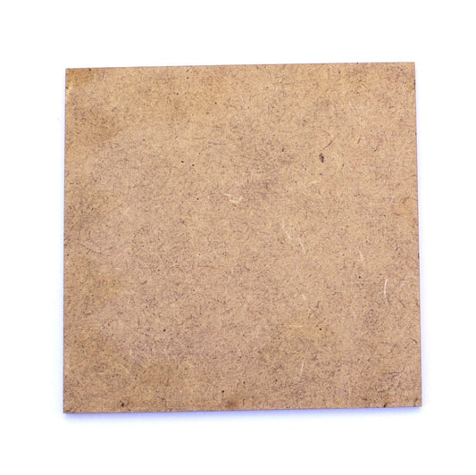 Wargame Square Bases - 2mm MDF - Many Size Options (10 Pack). RPG Board Tile
