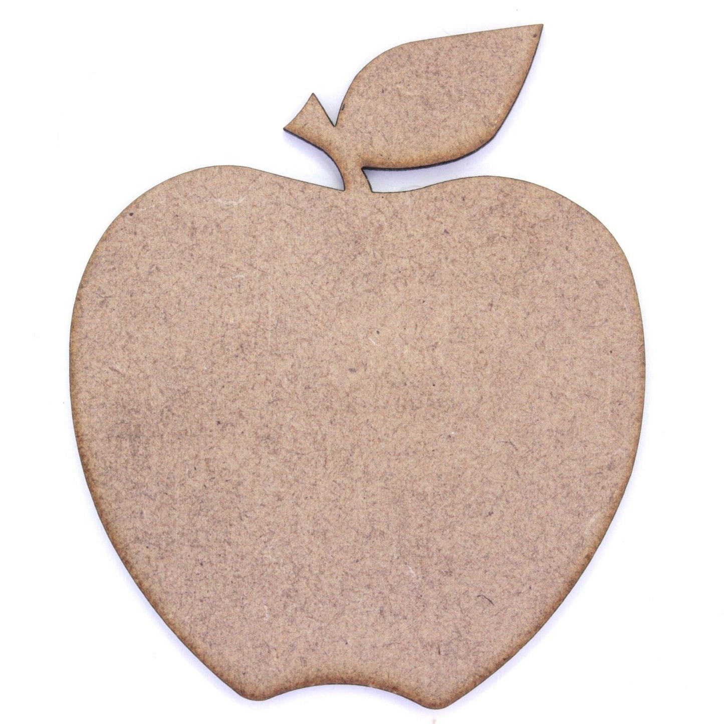 10x MDF Wooden Apple Bases. Best Teacher Craft Shapes. 9cm in height.