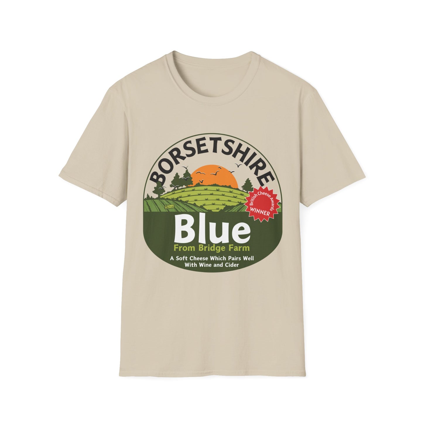 Borsetshire Blue Cheese Label Design - The Archers