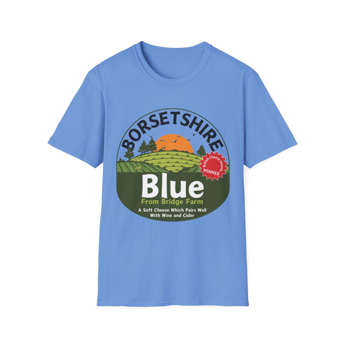 Borsetshire Blue Cheese Label Design - The Archers