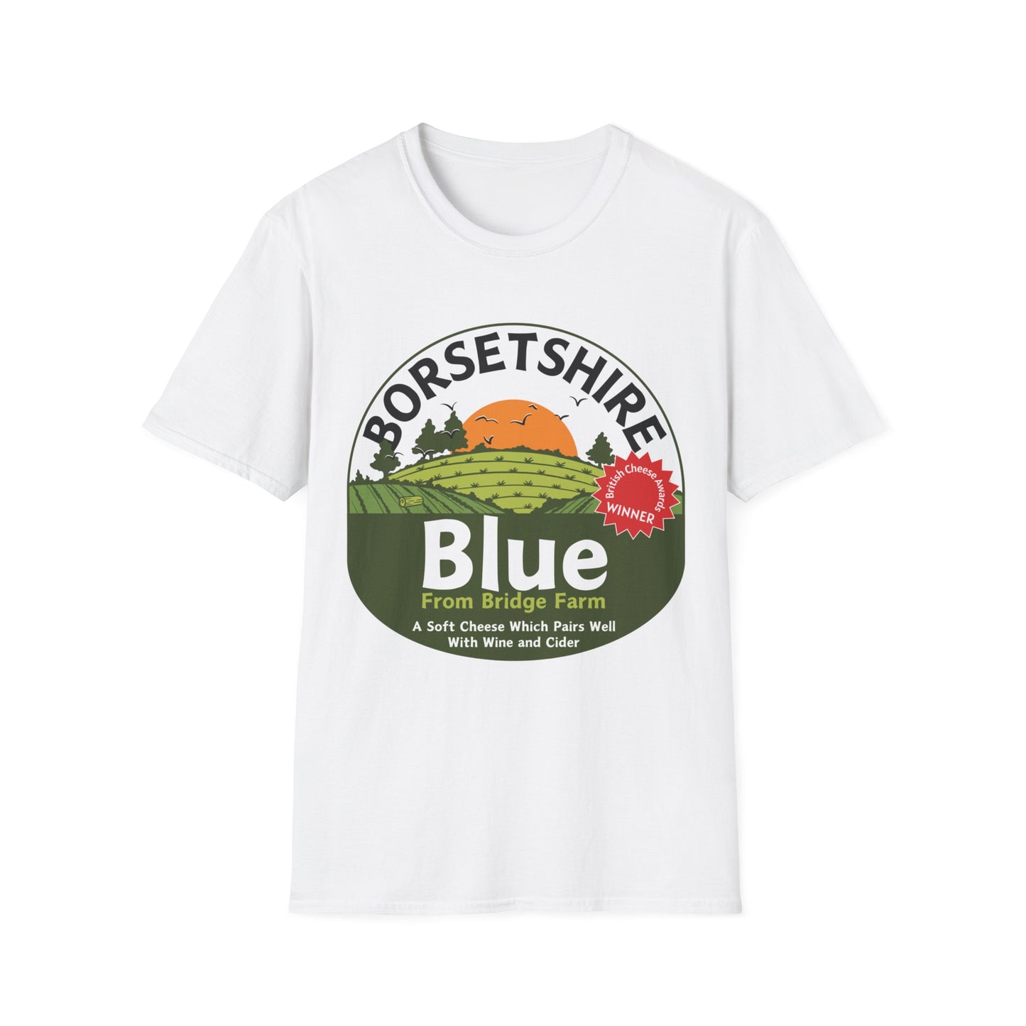 Borsetshire Blue Cheese Label Design - The Archers