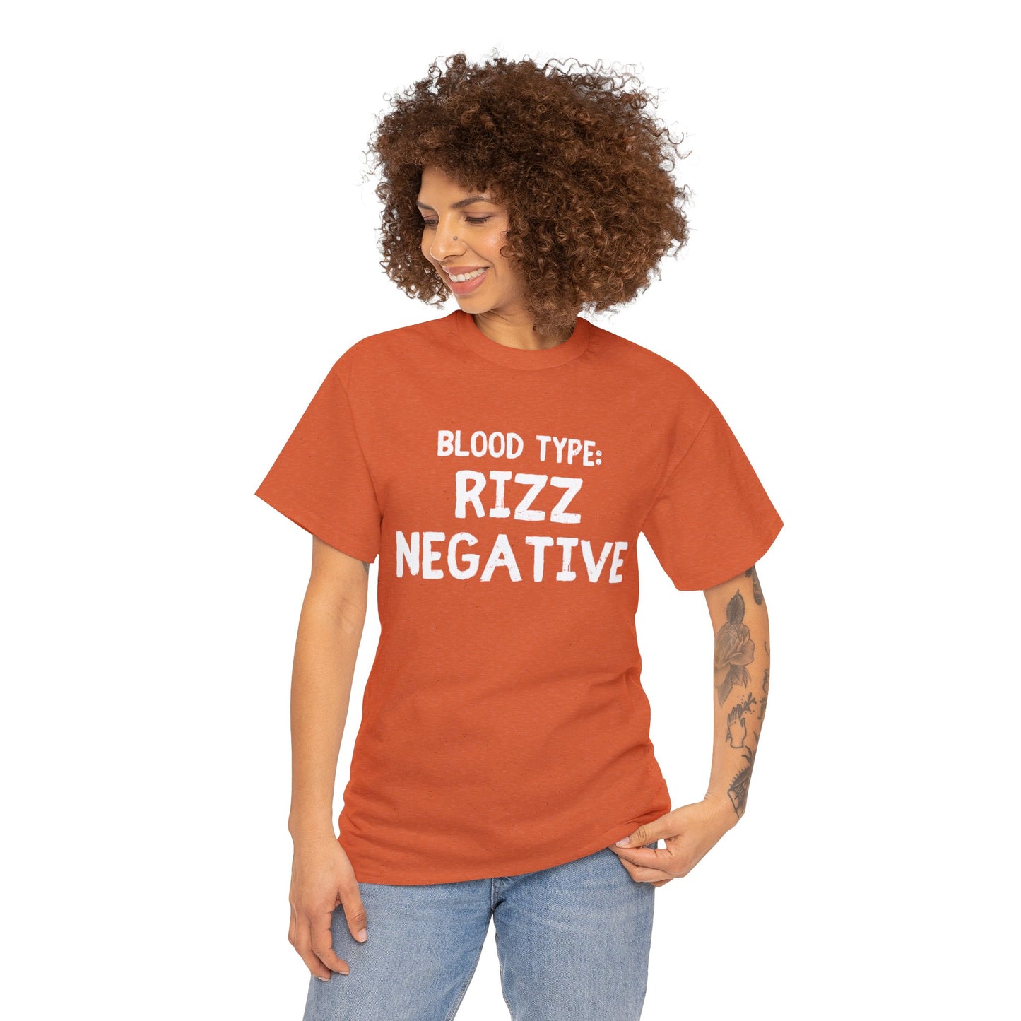 Blood Type: Rizz Negative T-Shirt