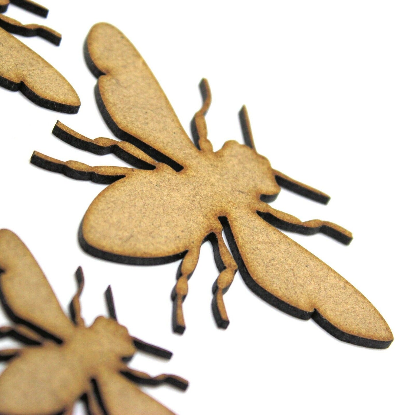 Bee Craft Shape, Various Sizes, 2mm MDF Wood. Bees, Nature, Insect, Honey