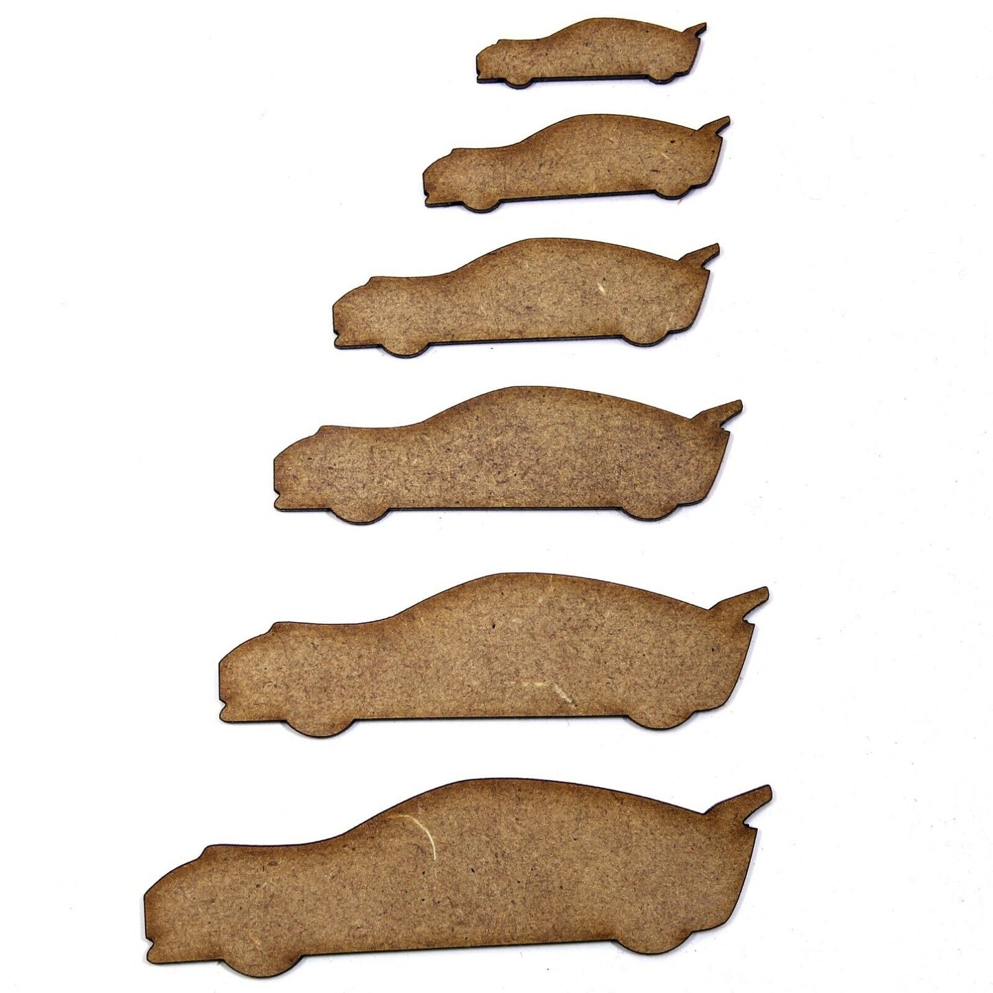 Race Car Craft Shape, Various Sizes, 2mm MDF Wood. Rally, Racing, Driving