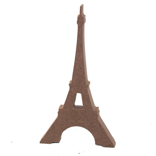 Free Standing 18mm MDF Eiffel Tower Craft Shape Various Sizes. Paris, France