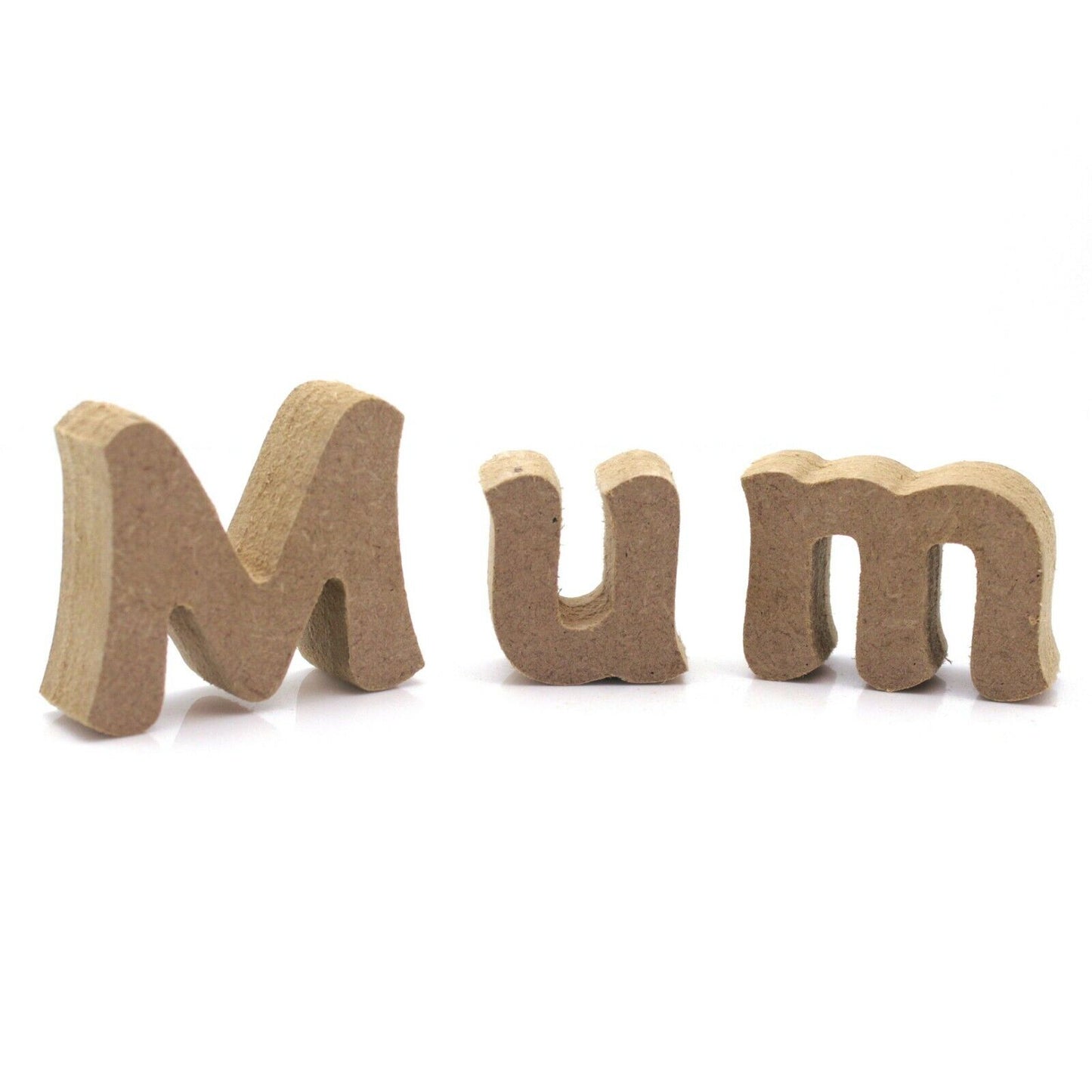 Free Standing Mum Word Kit With Paints and Brush. Paint your own mother's gift