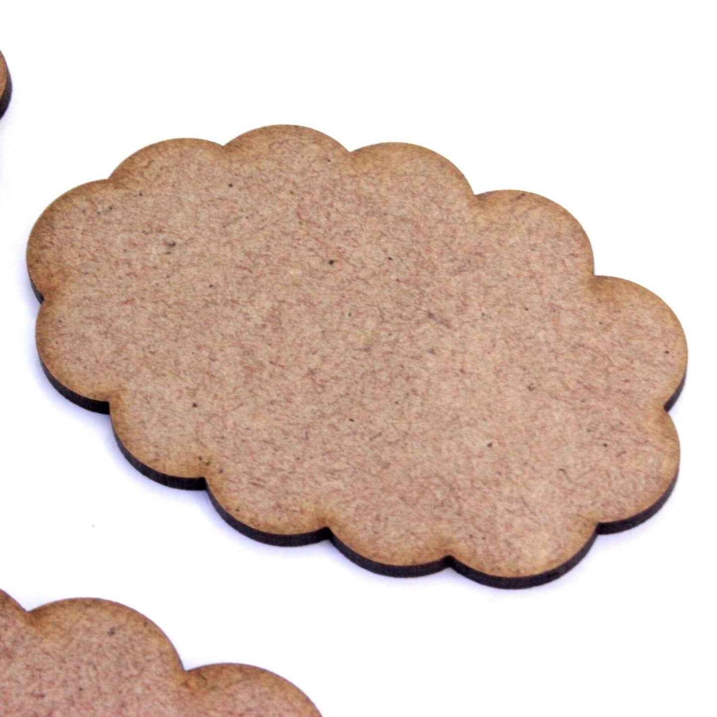 Thought Bubble Craft Shape, Various Sizes, 2mm MDF Wood. Cartoon, Comic, Cloud