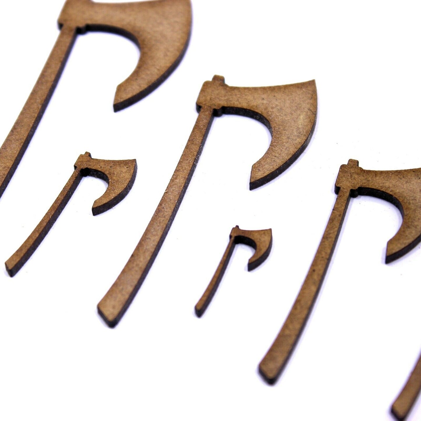 Viking Axe Craft Shape, Various Sizes, 2mm MDF Wood. Norse, Weapon, Jorvik