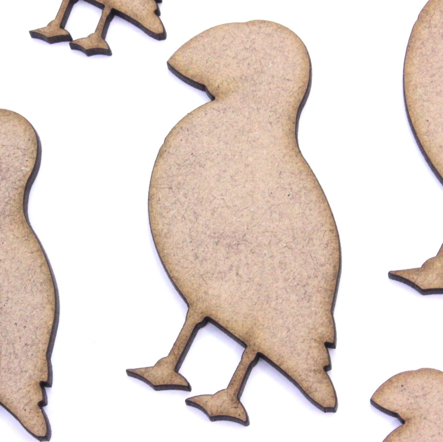 Puffin Craft Shape, Various Sizes, 2mm MDF Wood. Sea, Seaside, Cliff, Farne