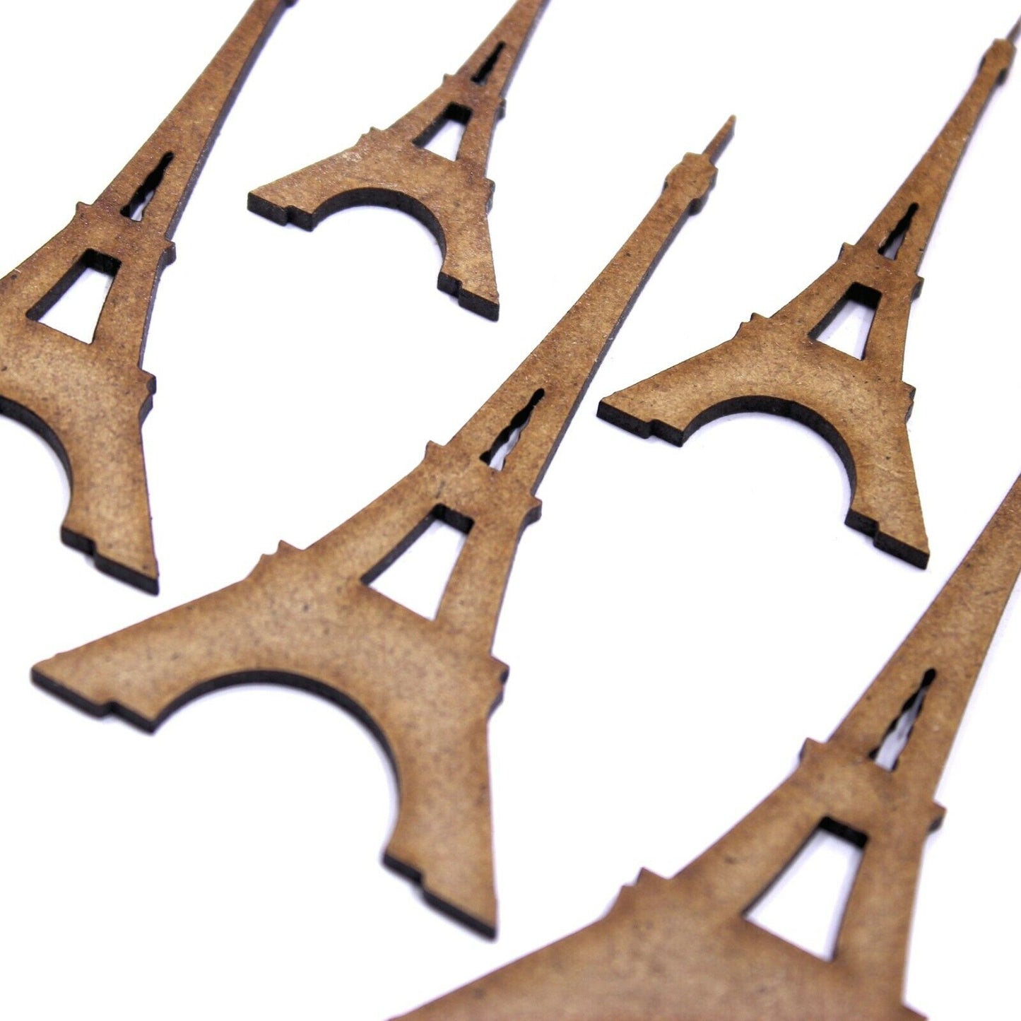 Eiffel Tower Craft Shape, Various Sizes, 2mm MDF Wood. Paris, France, French
