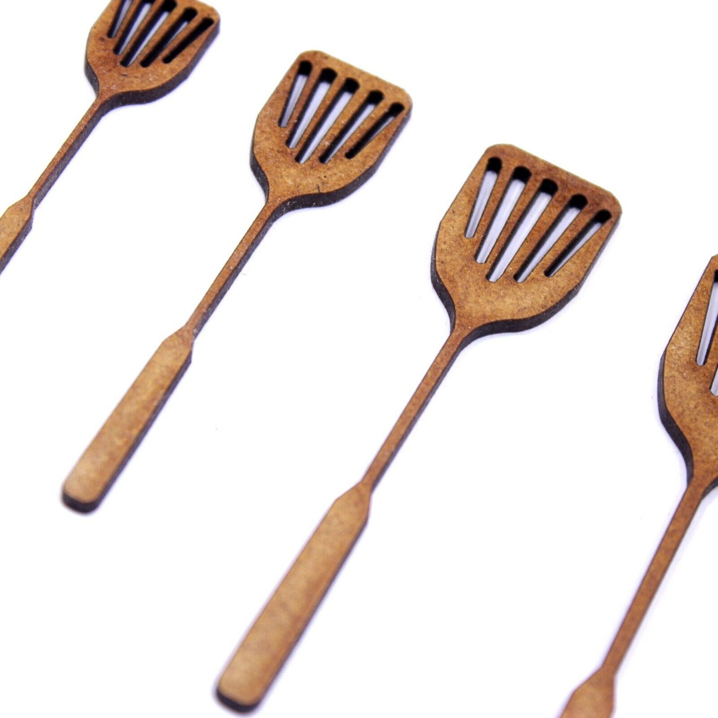 Fish Slice Craft Shapes. Various Sizes . 2mm MDF Wood. Spatula, Cook, Kitchen