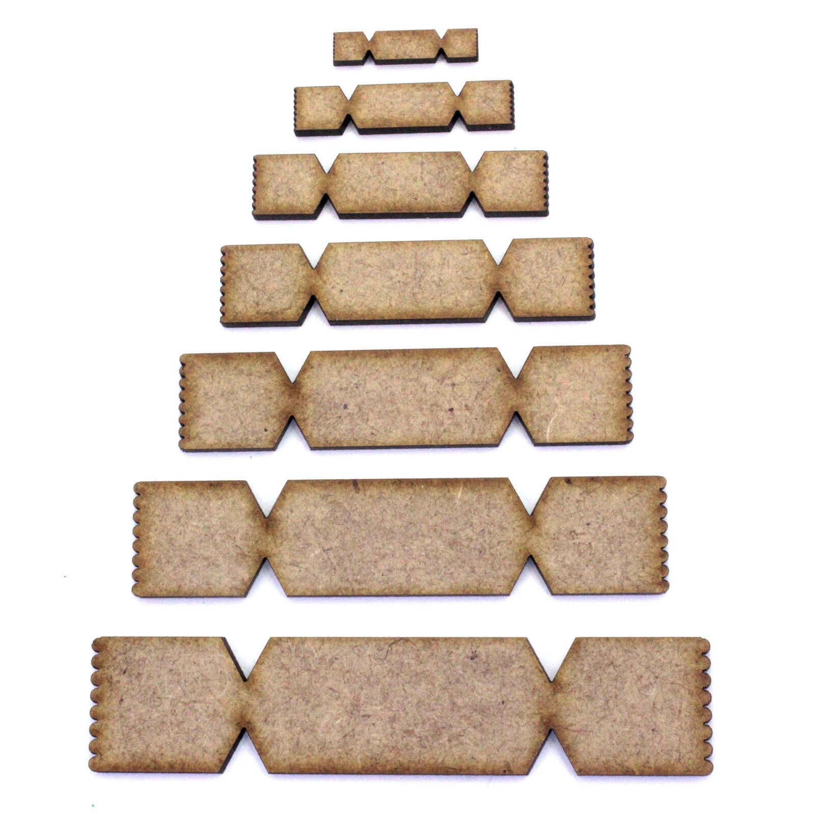 Christmas Cracker Craft Shape, Various Sizes, 2mm MDF Wood. – Spots and ...