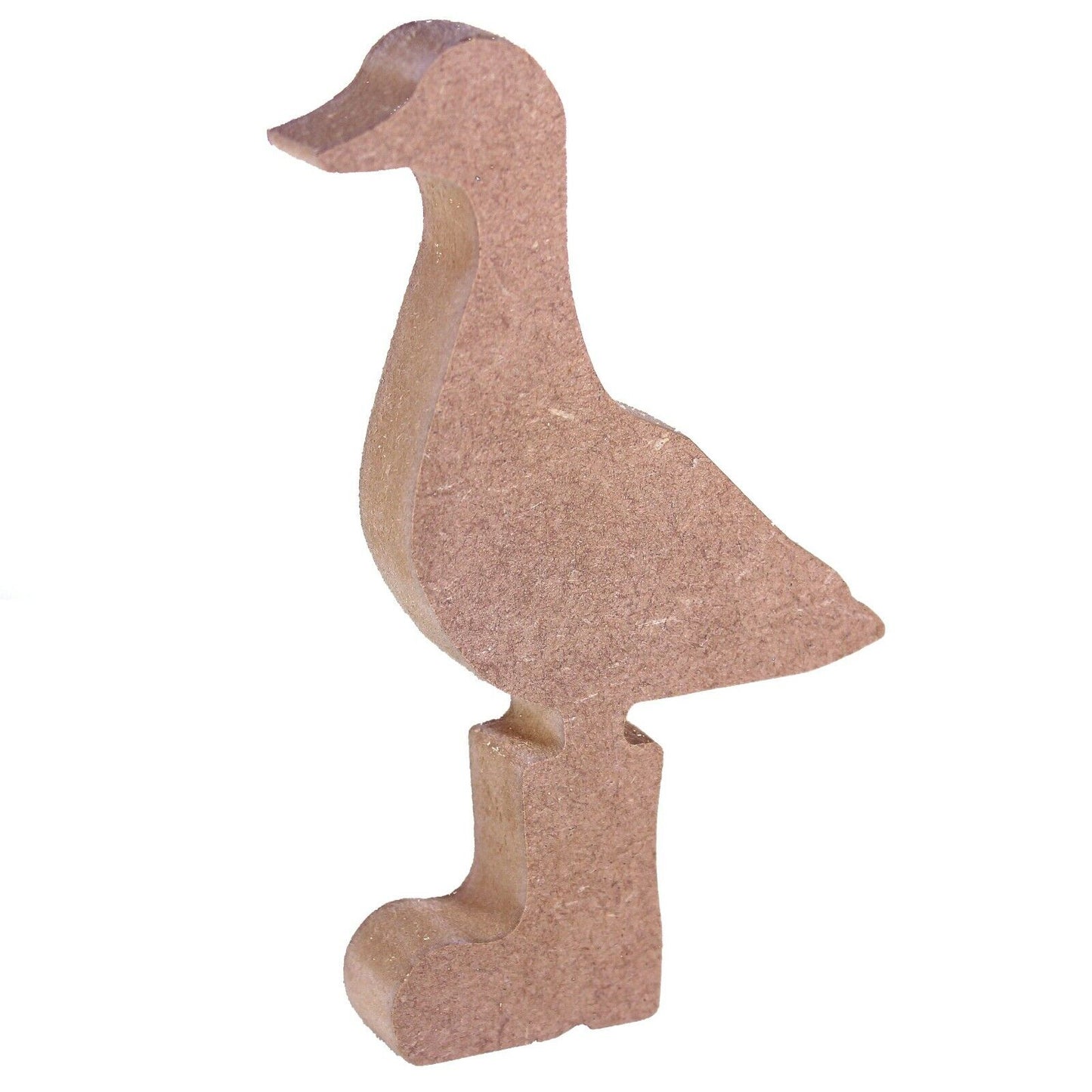 Free Standing 18mm MDF Duck in a Boot Shape. Various Sizes. Wellington, Welly