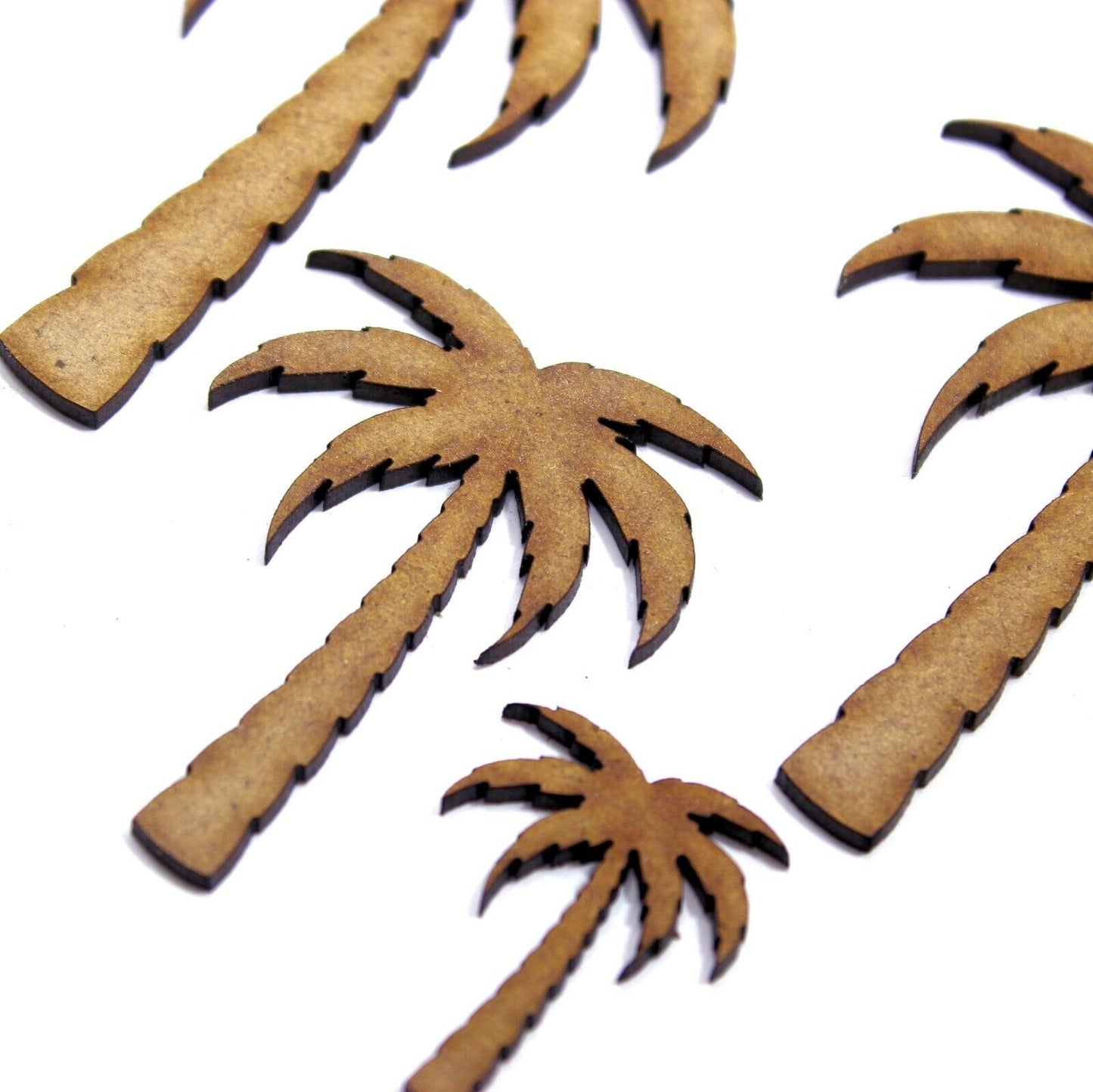 Palm Tree Craft Shape, Various Sizes, 2mm MDF Wood.