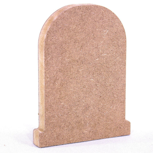Free Standing 18mm Gravestone MDF Craft Shape 10cm to 30cm. Halloween, Headstone