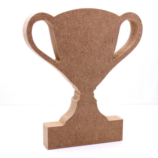 Free Standing 18mm MDF Trophy Craft Shape Various Sizes. Award, Competition