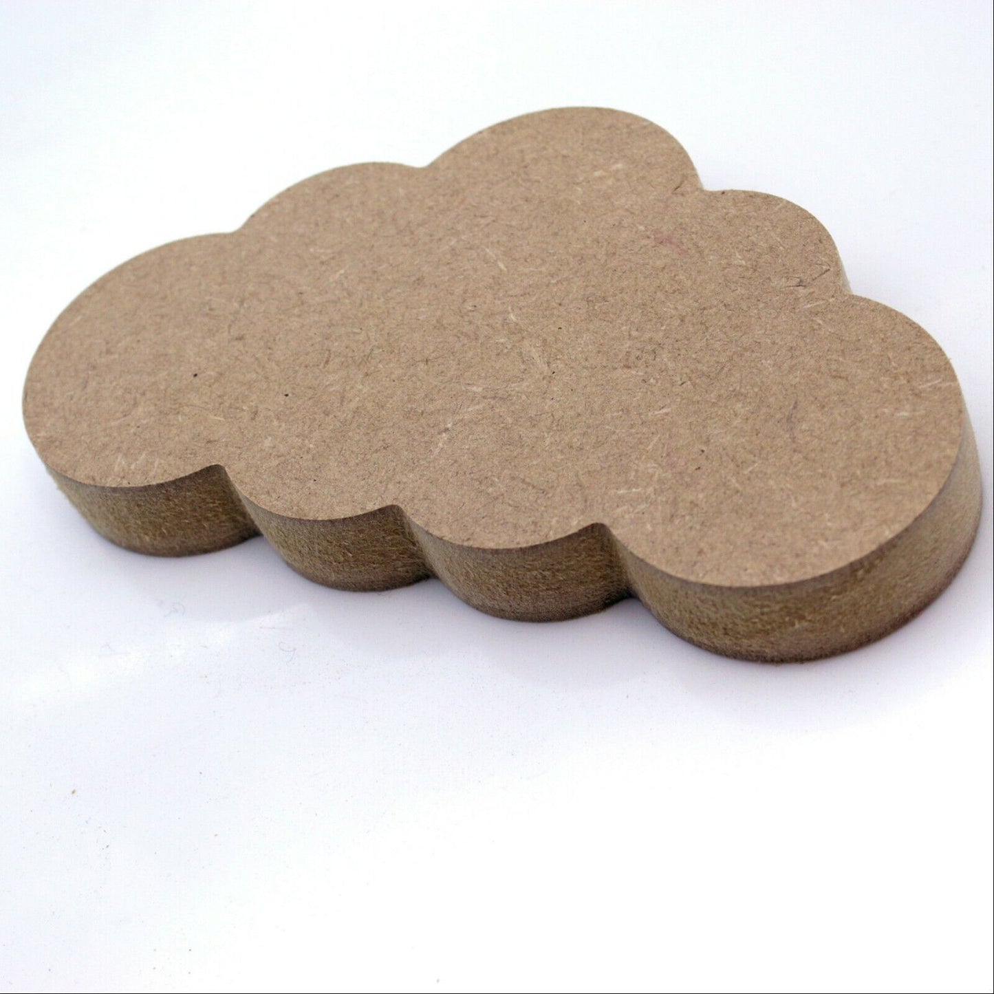 Free Standing 18mm MDF Cloud Craft Shape. 10cm to 30cm Sizes. Baby, Bedroom