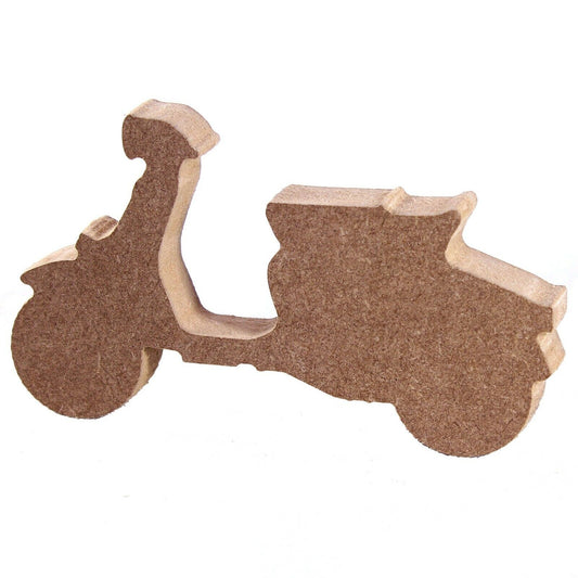 Free Standing 18mm MDF Scooter Craft Shape Various Sizes. Vesps, 60s, mods