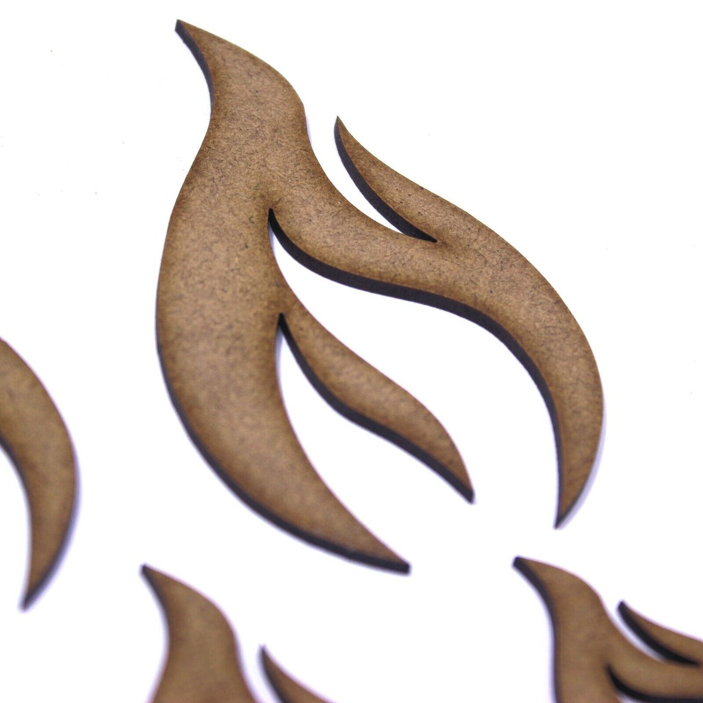 Flame Craft Shape, Various Sizes, 2mm MDF Wood. Fire, Campfire, Bonfire, Candle