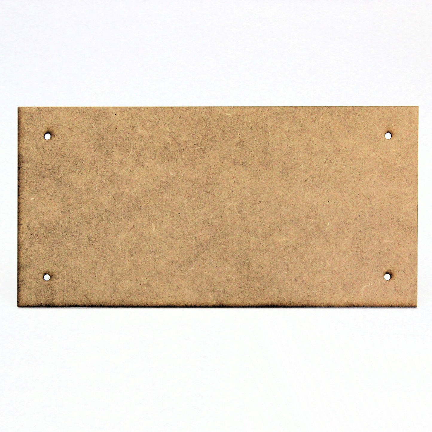 MDF Plaque Blank 200mm x 100mm. Plate Craft Shape. Can Supply Without Holes.