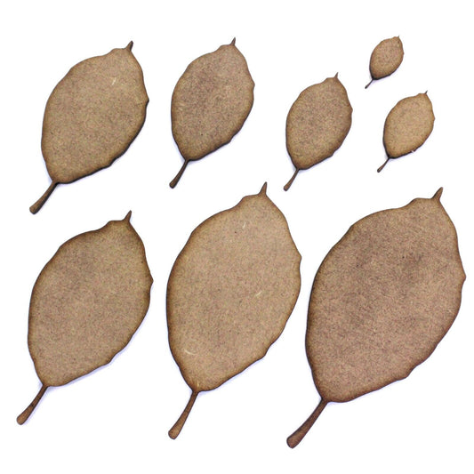 Beech Tree Leaf Craft Shapes, 2mm MDF Wood. Autumn Leaf. Various Sizes